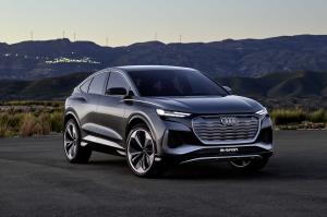 Audi Q4 Sportback e-tron Concept 2020 года 